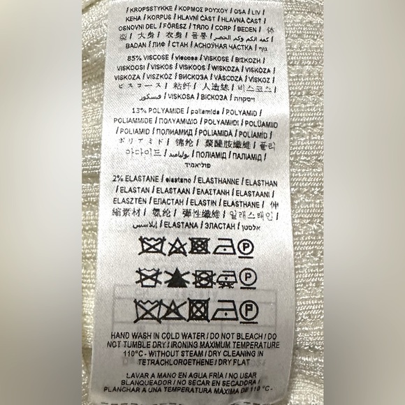 NWT Marciano Long Sleeve Poetic Ribbed Knit Midi Bodycon Sweater Dress - Picture 8 of 10